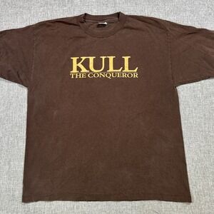 Vintage 1997 Kull The Conqueror Shirt Sz XL Conan The Barbarian Robert Howard